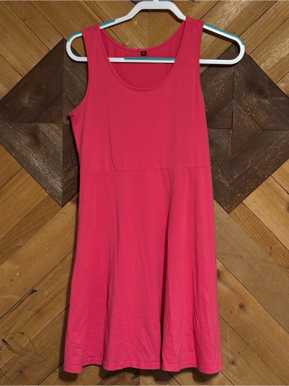 Source Unknown Hot Pink Sleeveless A-Line Mini Dress